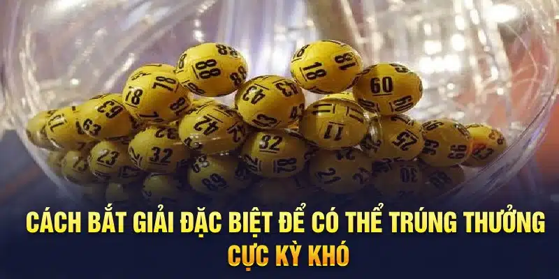 Cách bắt giải đặc biệt để có thể trúng thưởng cực kỳ khó